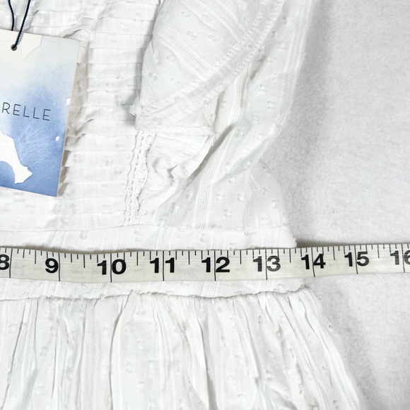 MAJORELLE White Ruffle Mini Dress - Picture 13 of 14